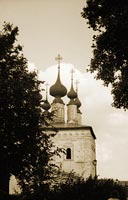 Cуздаль. Александровский монастырь. Тонированная фотография.